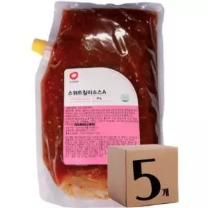 푸드공방 소스공방 스위트칠리 소스A 2Kg 5개