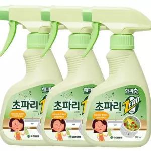 가정용 초파리 퇴치 스프레이 290mlx3개 날파리 초파리 제거제 여름철 해충