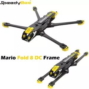SpeedyBee Mario Fold 8 인치 FPV 프레임 키트 RC 레이싱 드론 쿼드콥터 2807 모터 O3 에어 유닛용 DC