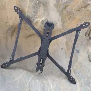 FPV 레이싱 드론 쿼드콥터 프리스타일용 전체 탄소 섬유 프레임 키트 Mark4 V2 4 8 인치 367mm 9 10