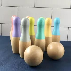 볼링 놀이 게임 세트 연습 우드 볼링게임 볼링놀이세트
