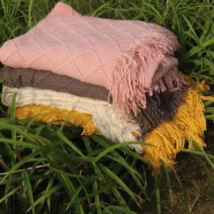 더블 블랭킷 쇼파 차박 소품 보온 무릎 담요 Blanket 캠핑 블랑켓 방풍