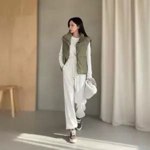 [하프클럽/셀러허브_여성트랜드패션]여성 골덴 밴딩 조거팬츠 바지 모직 코