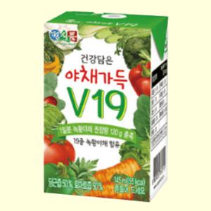 정식품 건강담은 야채가득 V19 145ml 48팩 하루야채