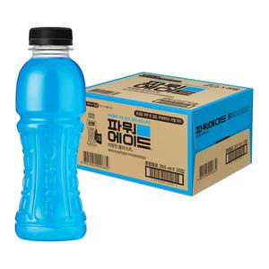 파워에이드 마운틴블라 무라벨, 355ml, 20개
