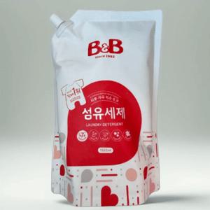비앤비 유아세탁세제 섬유세제 시그니처 1500ml 리필