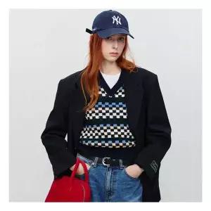 던스트 UNI CRAFTED V-NECK KNIT VEST NAVY_UDSW5A109N2