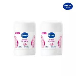 [니베아]니베아 데오드란트 스틱 엑스트라 브라이트 50ml 2개
