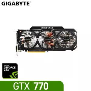 [그래픽카드] 중고 기가바이트 GV-N770 NVIDIA GEFORCE GTX 7700 4G 3쿨러