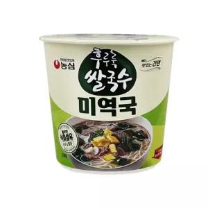 농심 후루룩 쌀국수 미역국 12개입e