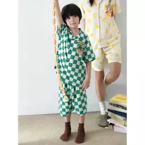 TOPTEN KIDS 공용 [커버캣] 레이온 파자마셋업5부_MKG5UI3815122590