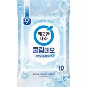 깨끗한나라 데오티슈 SWT-COO0001A페퍼민트 쿨링 10매50개