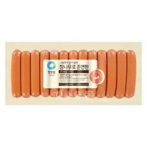 청정원 참나무로 훈연한 프랑크 500g