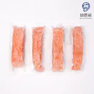 [바른씨]고단백 매일 한끼 연어스테이크 125g, 4개입 500g