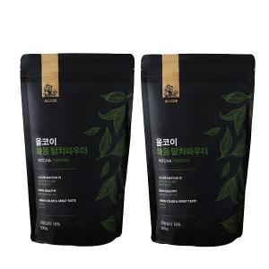 올코이 하동말차파우더 500g 2개 세트