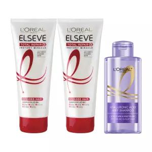 로레알파리 토탈리페어5 헤어팩 170ml 2개 + HA 샴푸 80ml