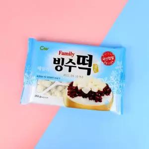 [너만아는잡화점]CW 청우 빙수재료/ 패밀리 빙수떡 골드 250g