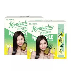 [티젠][본사 직영] 티젠 콤부차 파인애플 30스틱 X 2박스