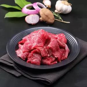 [안동한우종가]1+등급 냉장 한우(불고기용)500g