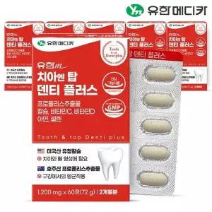 [유한메디카] 치아 엔 탑 덴티 플러스 60정x6개(12개월)
