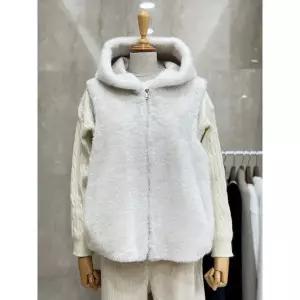 갤러리아 [쿠바이투] 후드밍크퍼조끼 T44FVE42AX