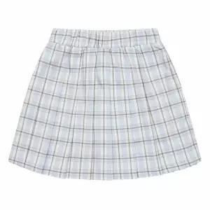 [보리보리/소이]여아 밴딩 체크 패턴 플리츠 스커트 23S5853_BL