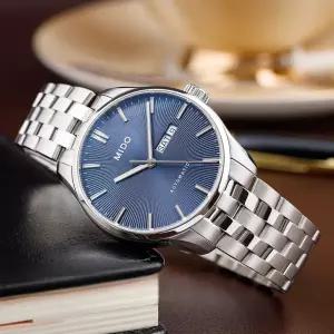 미도 벨루나 선레이 오토매틱 남성 메탈시계 M024.630.11.041.00