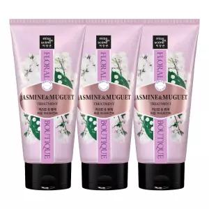 미쟝센 플로럴 부띠끄 퍼퓸 트리트먼트 쟈스민앤뮤게 300ml, 3개