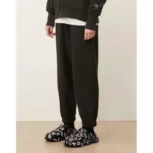 [하프클럽/]여성 Reverse Weave  French Terry 릴렉스드조거팬츠 블랙 CKPA2F569BK