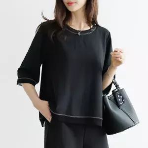 (~88size)코나스티치블라우스 TBE3096
