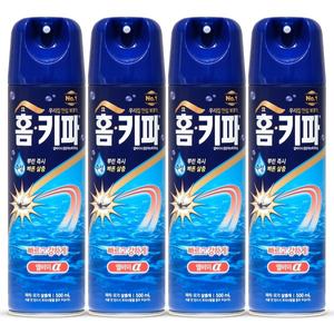홈키파 엘비이 수성 알파 에어로졸 500ml 4개