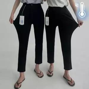 [에이와비][140.150ver] (예쁘진)썸머쿨링일자슬랙스 -키작녀/기장선택/1color/3size