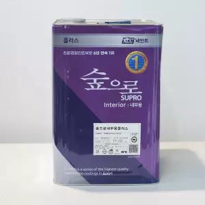 KCC 숲으로 내부용 플러스 18L 무광백색 친환경 KS2급 페인트