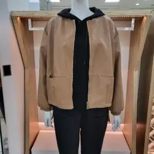 해리앤DP01노카라페이크레더점퍼HOFP1903