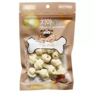 오너클랜 강아지 덴탈껌 우유 80g 1P 반려견 애견 치아 간식 덴탈껌 강아지간식 애견간식 반려견간식