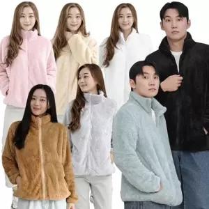 남녀공용 후리스 집업 보아털 플리스 빅사이즈 점퍼 (WFFO2F3)