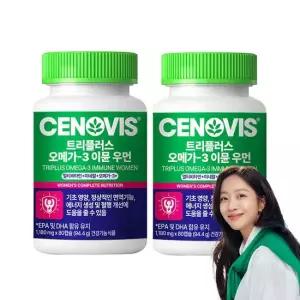 세노비스 트리플러스 오메가3 이뮨 멀티비타민미네랄 우먼 80캡슐 x 2개