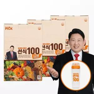 래오이경제 더힘찬선식 100 로우슈거 저당 쉐이크 30g*50포 3박스(총4.5kg) + 쉐이커