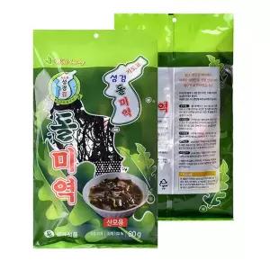 지도표 성경김 돌미역 미역 80g 20개 한박스 산모용 산모미역
