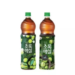 [6+6] 초록매실 1.5L 6입 + 초록매실제로 1.5L 6입
