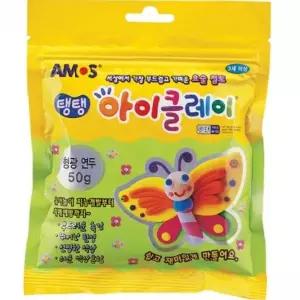 [셀러에이드]2500 탱탱아이클레이 50g 형광연두 10개