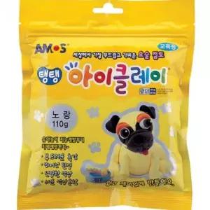 [셀러에이드]5000 탱탱아이클레이 110g 노랑 5개