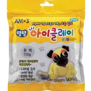 [셀러에이드]5000 탱탱아이클레이 110g 흰색 5개