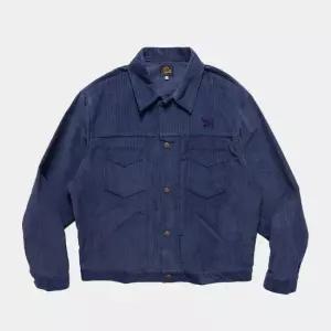 니들스 남성 24FW 페니 진 코듀로이 자켓 네이비 CPE 14W PU216 NAVY