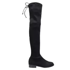 스튜어트와이츠먼 23SS 로우랜드 블랙 스웨이드 부츠 S2167 BLK LOWLAND SUEDE