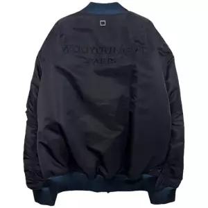 우영미 25FW 백로고 MA-1 항공점퍼 블랙 W253JP07946B