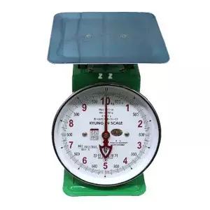 아날로그 10kg 저울 계량기 측정지