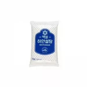 [셀러허브]백설 하얀 설탕 3kg x 6개 HW (S43605594)