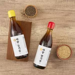 참기름 350ml+들기름 350ml 1세트