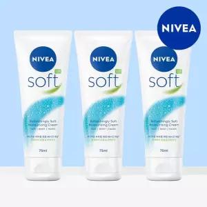 (eTV)니베아 소프트 리프레싱 모이스춰라이징 크림 75ml 3개